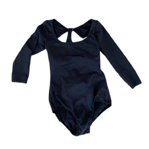 all black vintage bodysuit